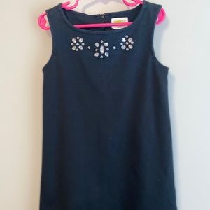 Crazy 8 girls black sleeveless dress size 5/6
